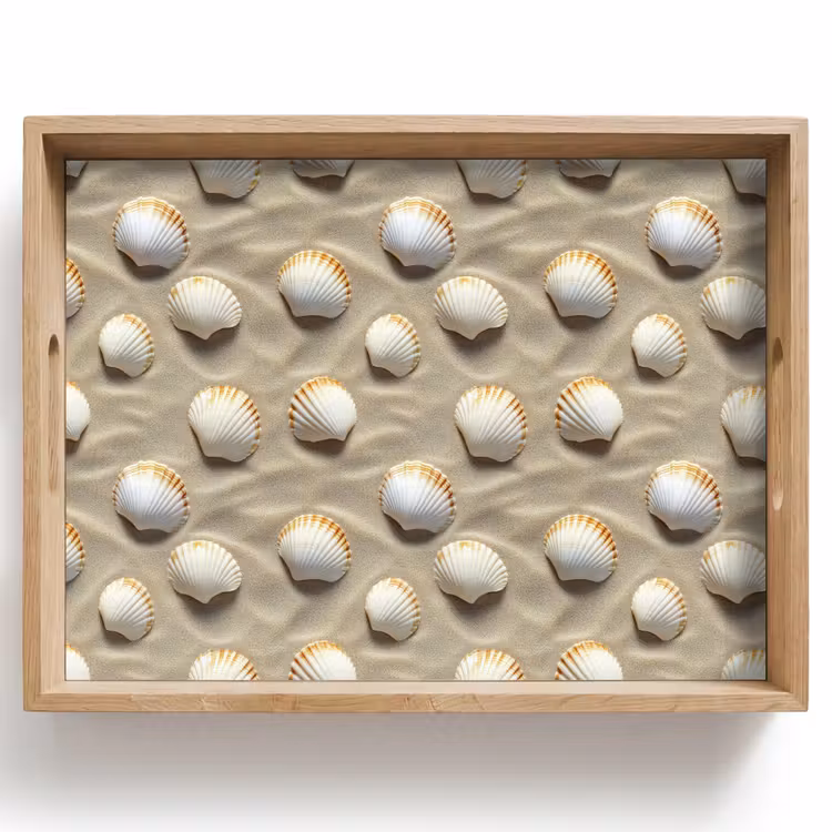 Tray - Shells - Sand - Maritime — 1