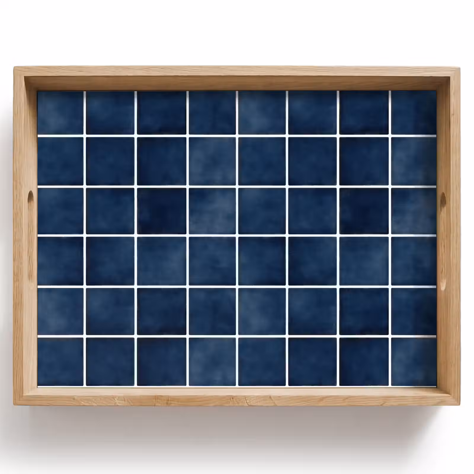Tray - Tile - Modern - Blue — 1