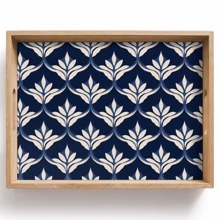 Tray - Modern - Design - Blue — 1
