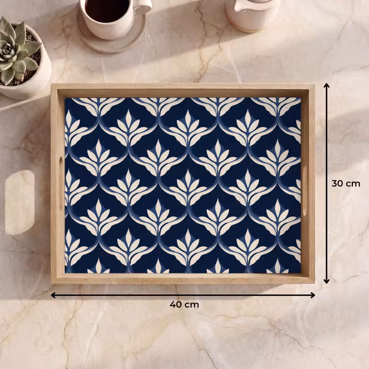Tray - Modern - Design - Blue — 8