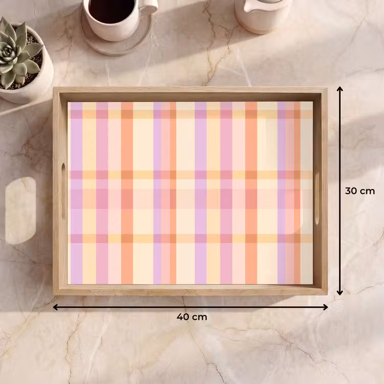 Tray - Pastel - off pattern - Geometric — 8