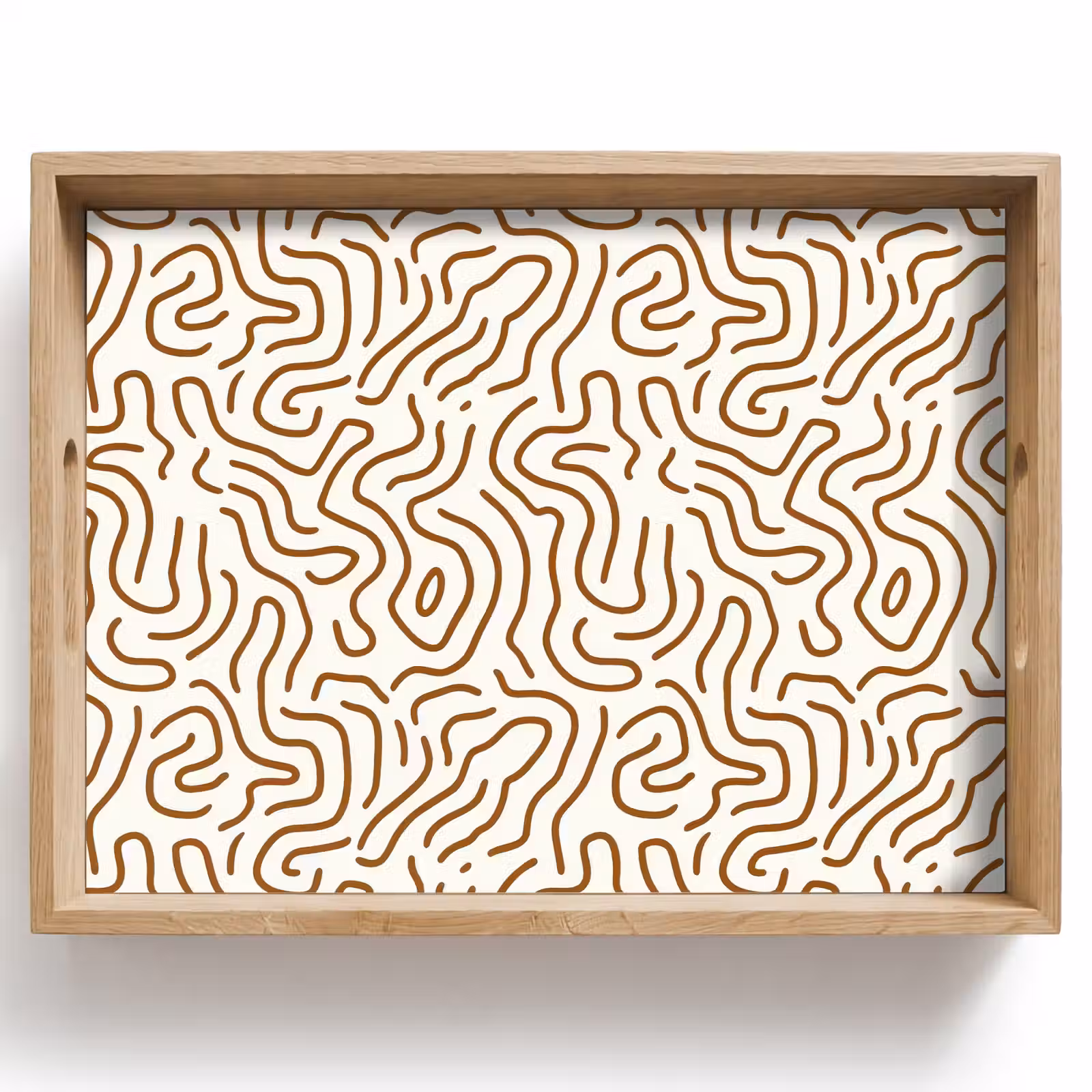 Tray - Minimalist - Pattern - Terracotta — 1