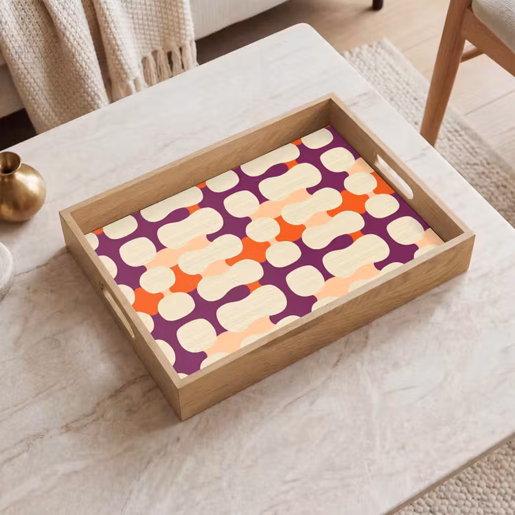 Tray - Modern - Patterned - Colorful — 2