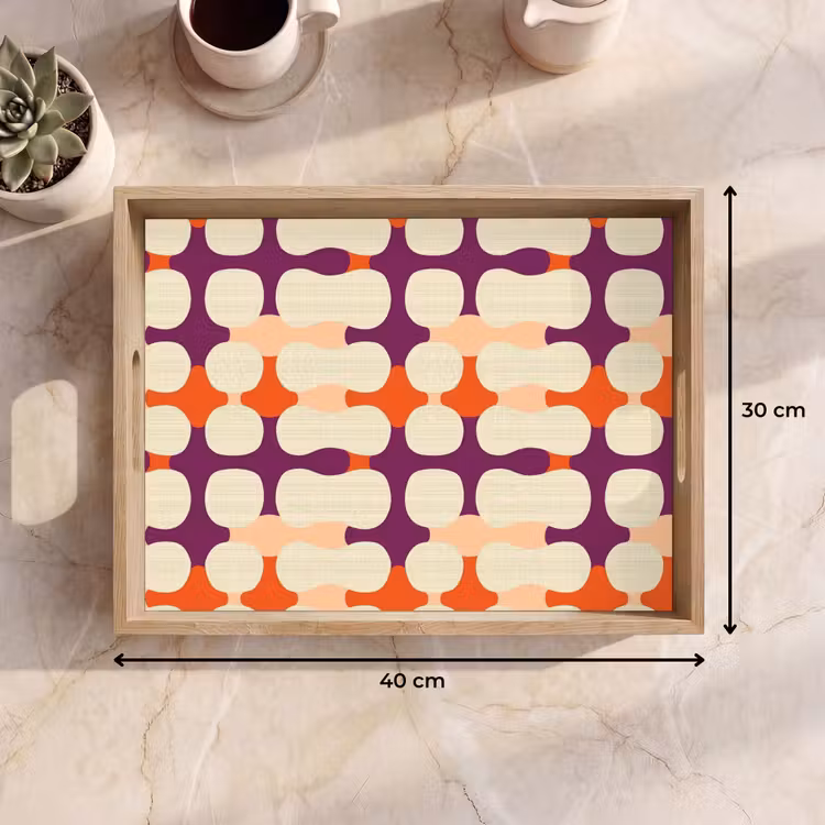 Tray - Modern - Patterned - Colorful — 8