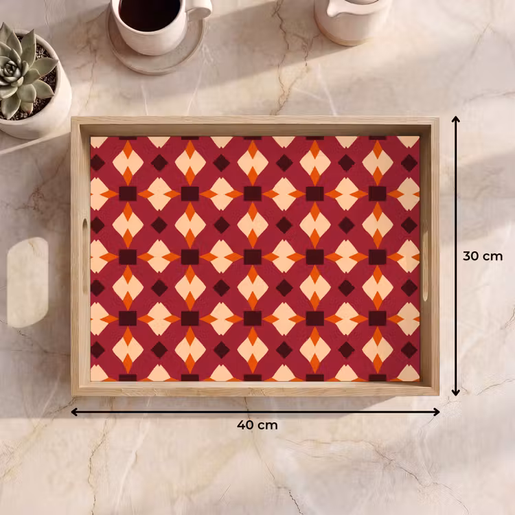 Tray - Retro - Pattern - Colorful — 8