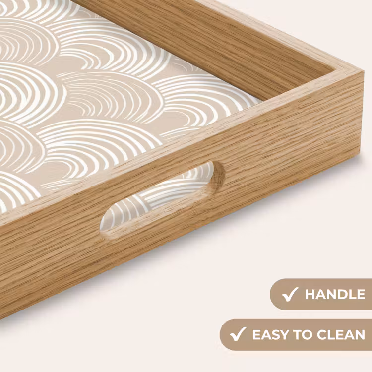 Tray - Waves - Texture - Beige — 9