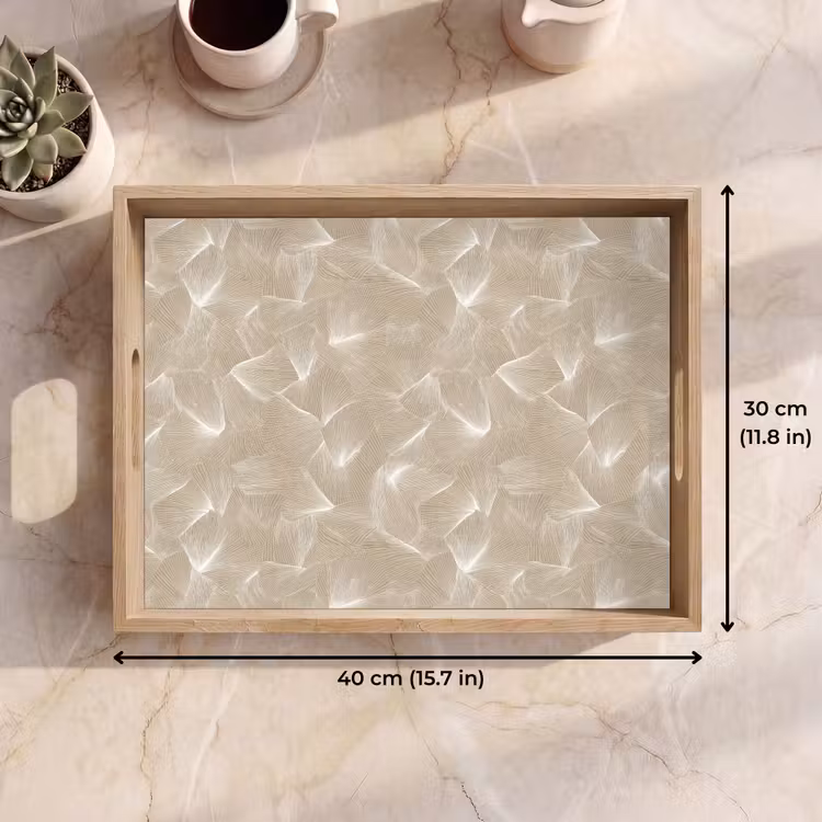 Tray - Organic - Texture - Beige — 7