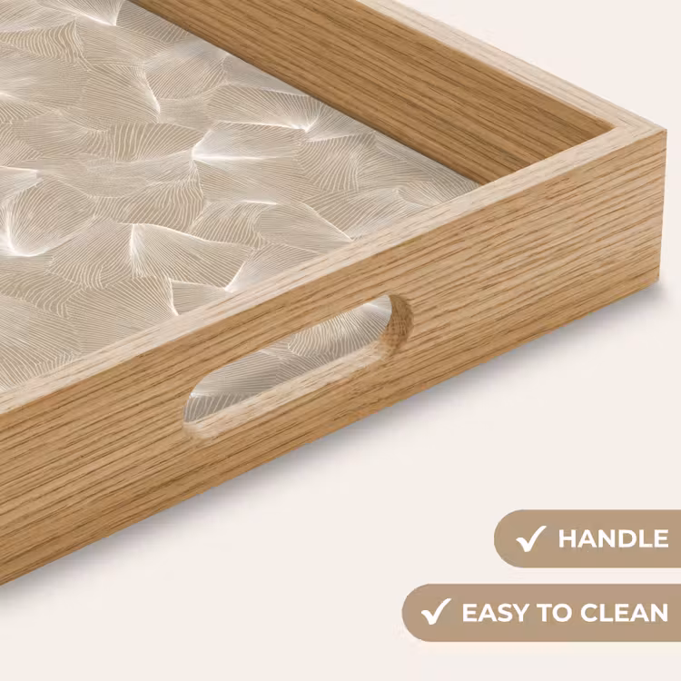 Tray - Organic - Texture - Beige — 9