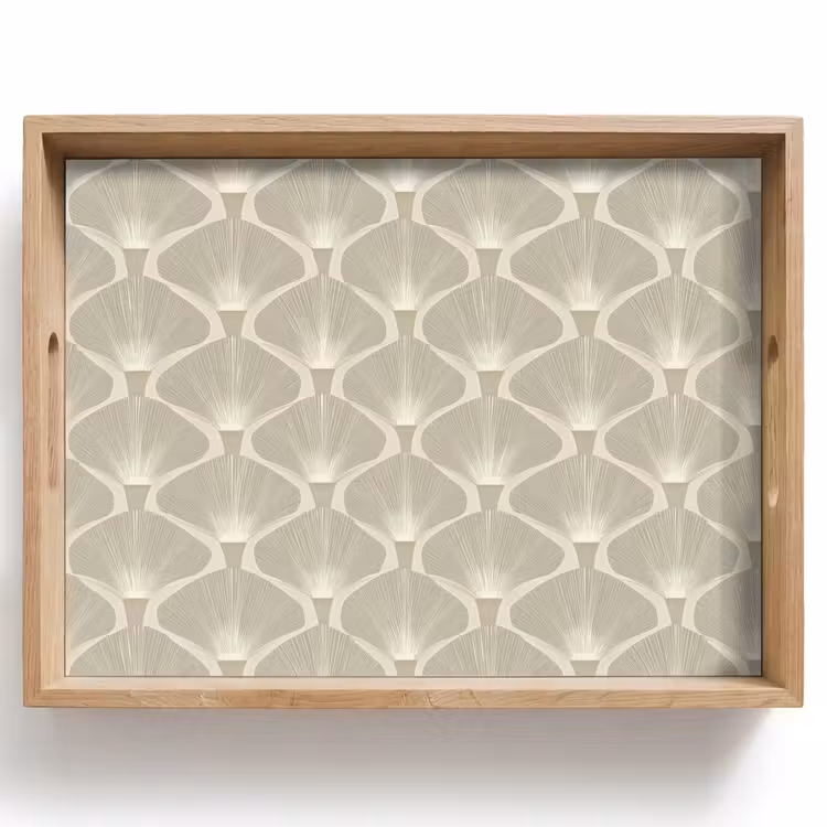 Tray - Panel - Ginkgo - Sand — 1