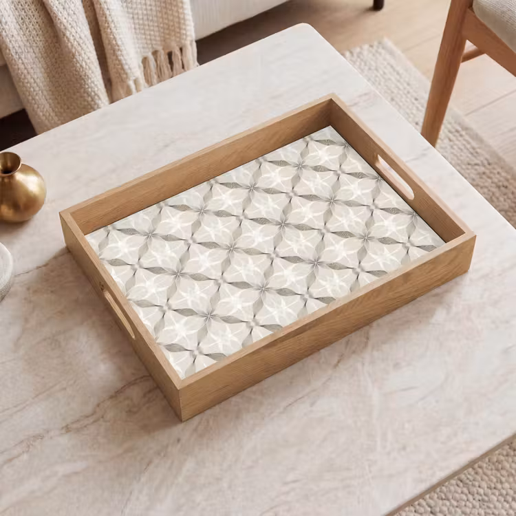 Tray - Graphic - Pattern - Gray — 2