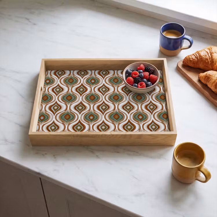 Tray - Motif - Pattern - Colorful — 3