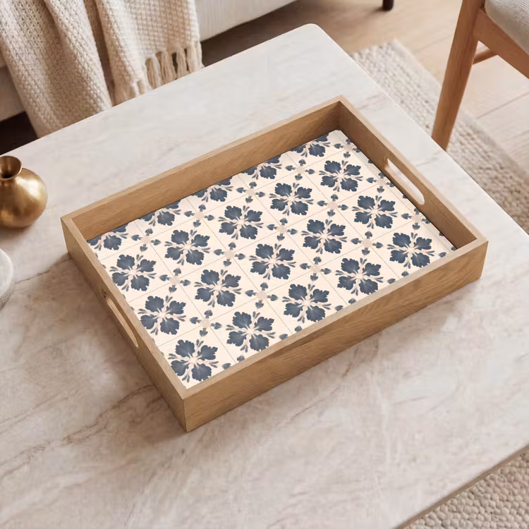 Tray - Leaf shape - Classic - Colorful — 2