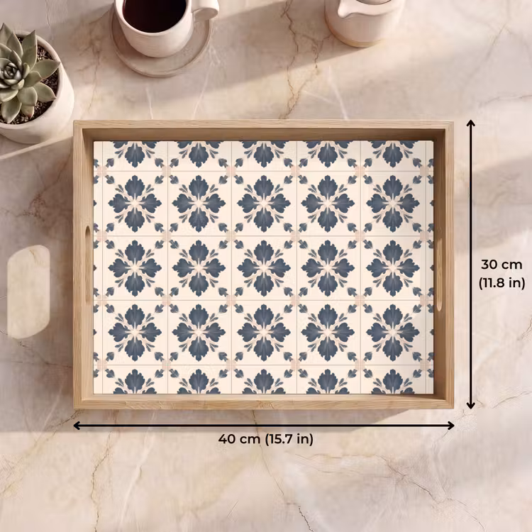 Tray - Leaf shape - Classic - Colorful — 7