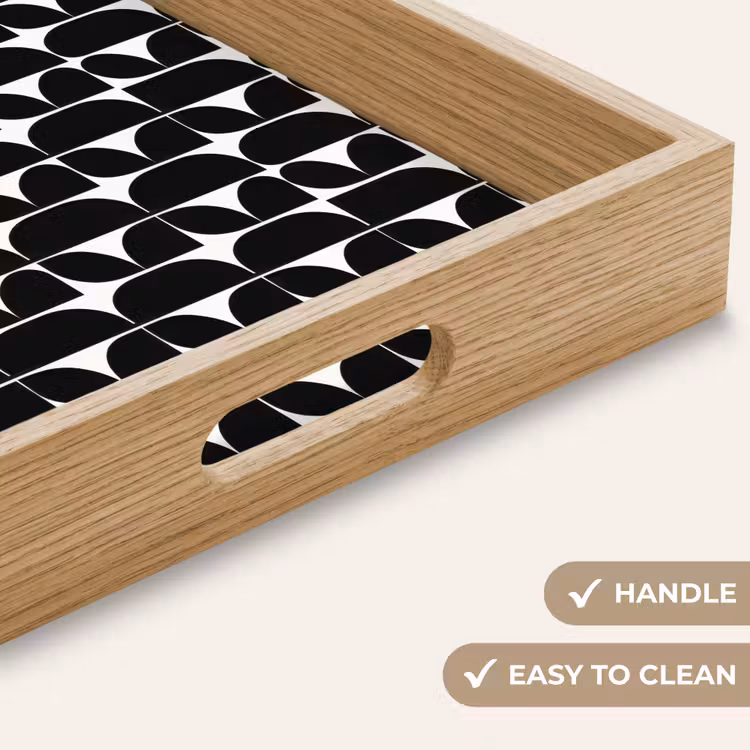 Tray - Modern - Geometric - Black — 9