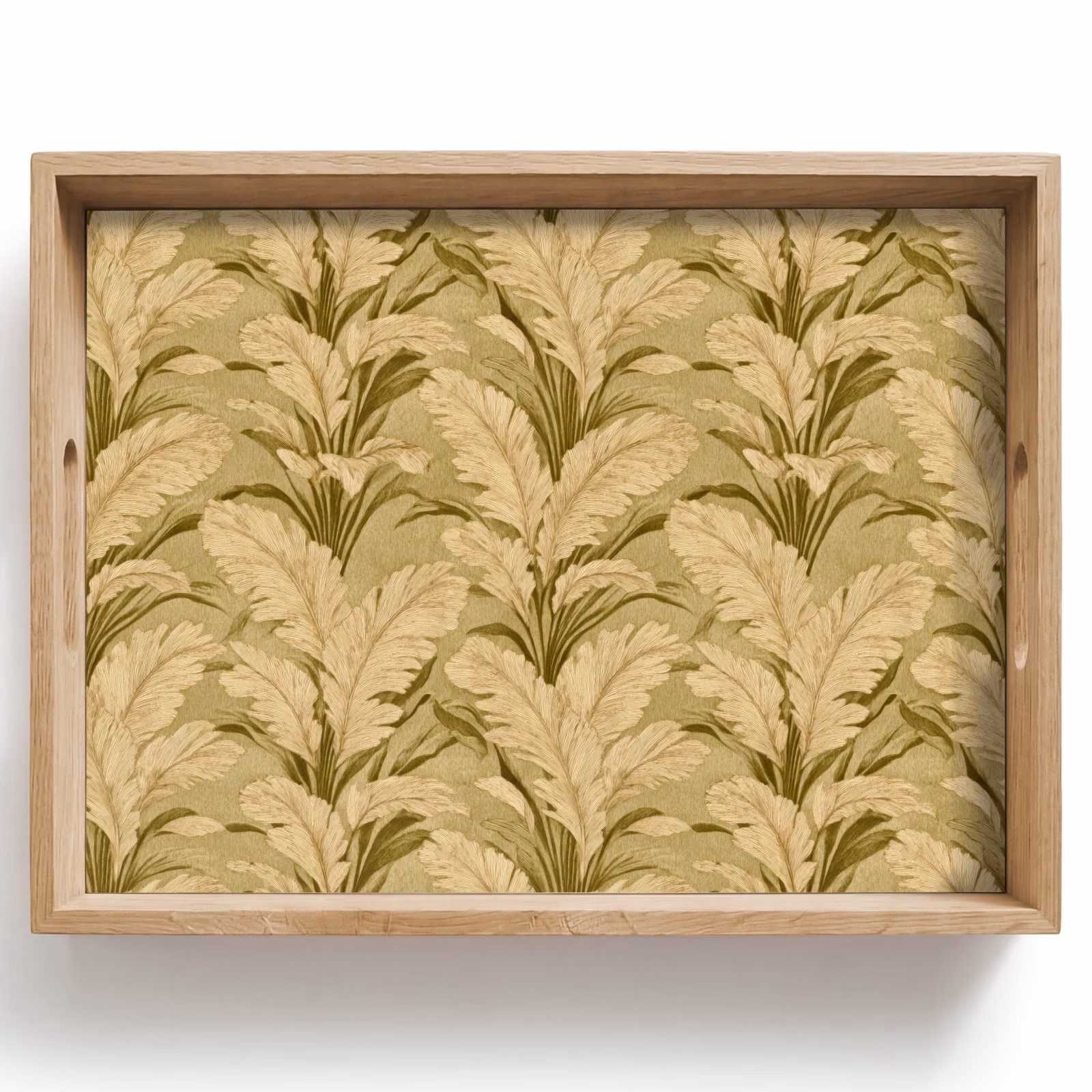 Tray - Palm leaves - Classic - Green — 1
