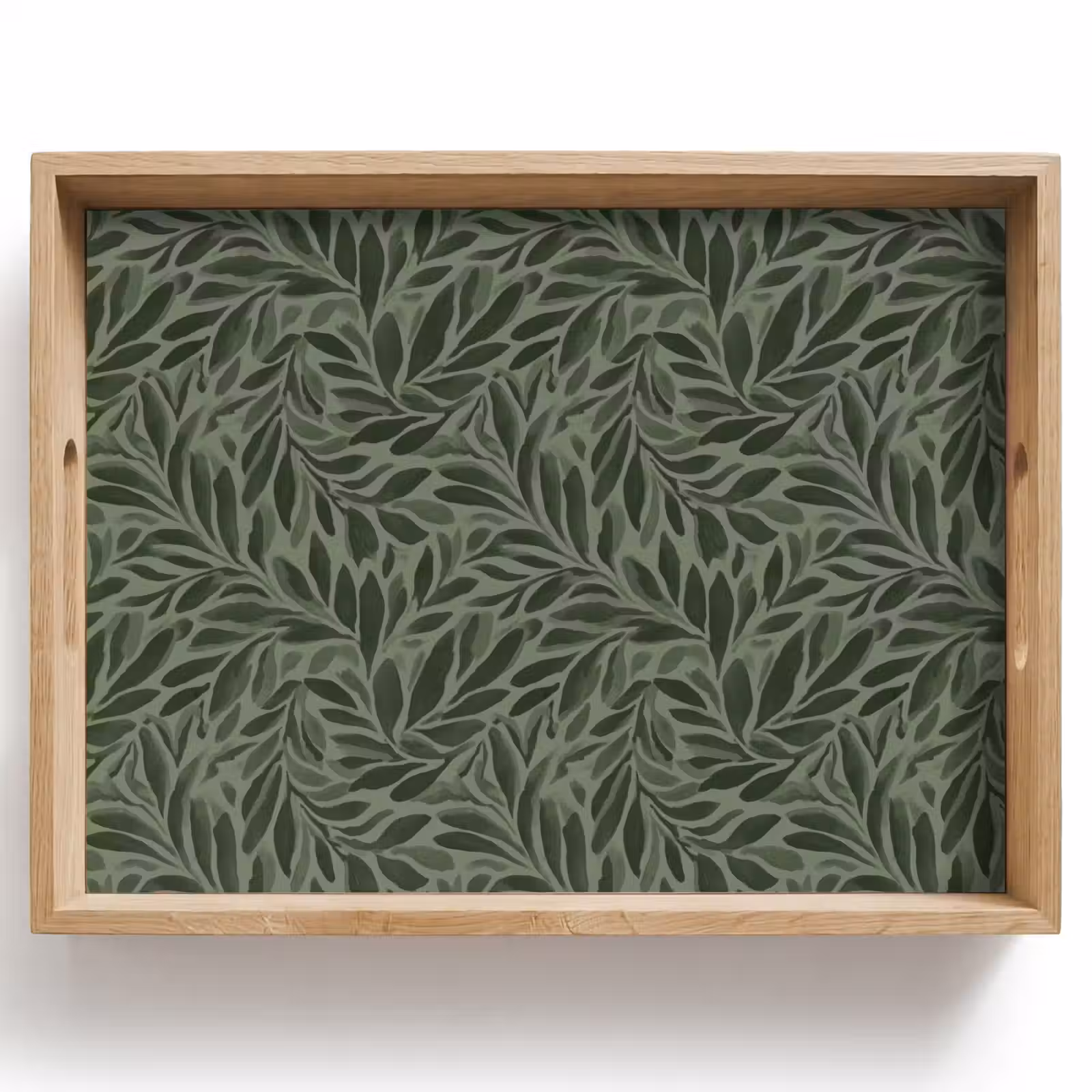 Tray - Leaves - Organic - Green — 1