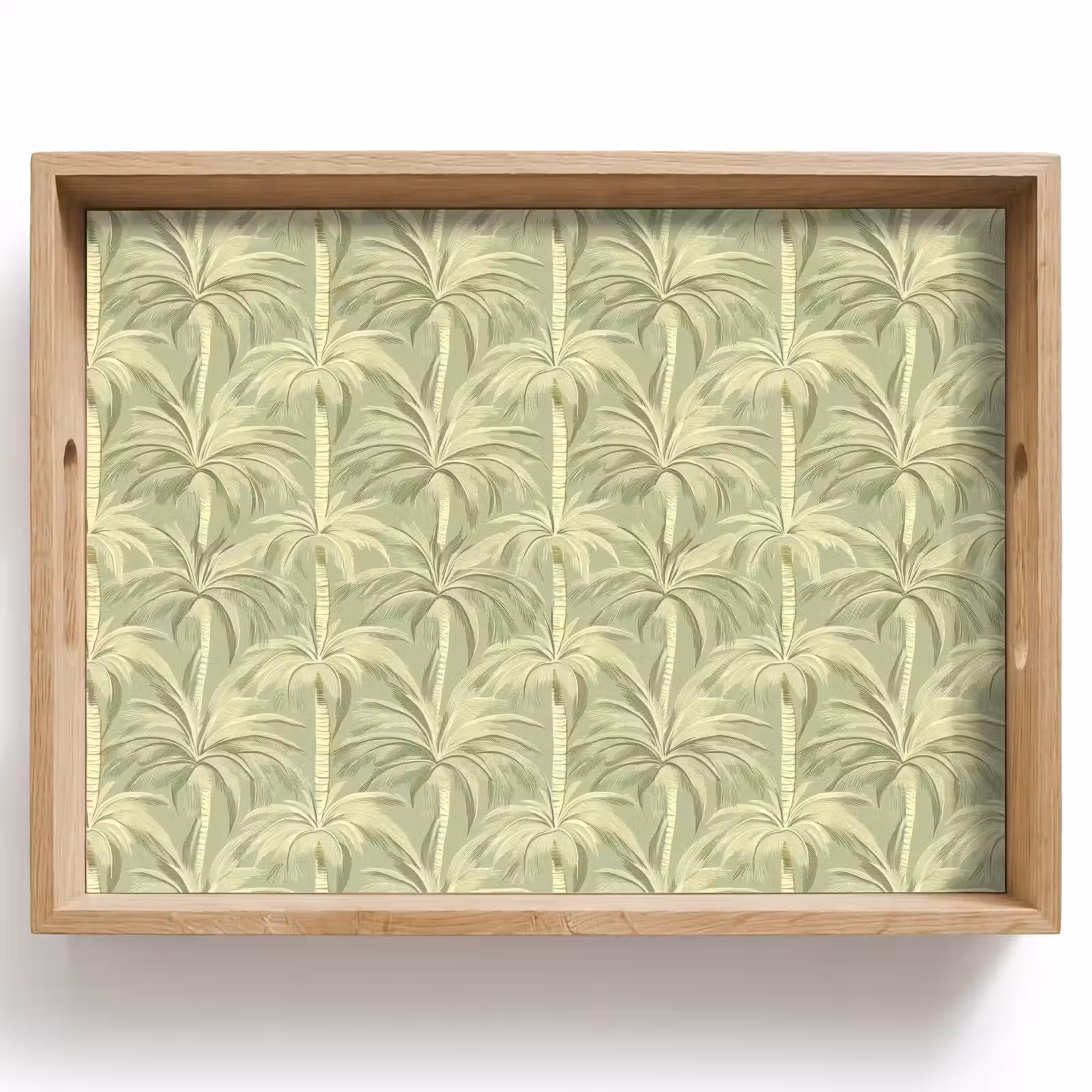 Tray - Palm forest - Tropical - Green — 1