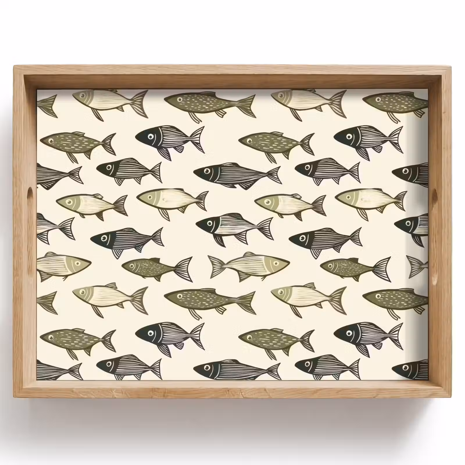 Tray - Pisces - Classic - Green — 1