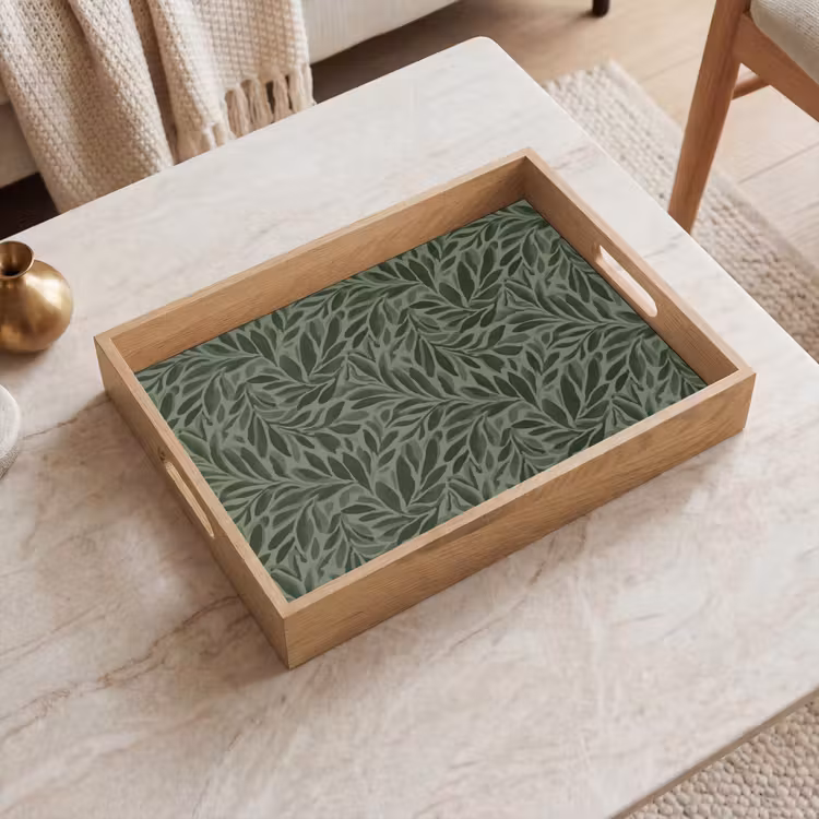 Tray - Leaves - Organic - Green — 2