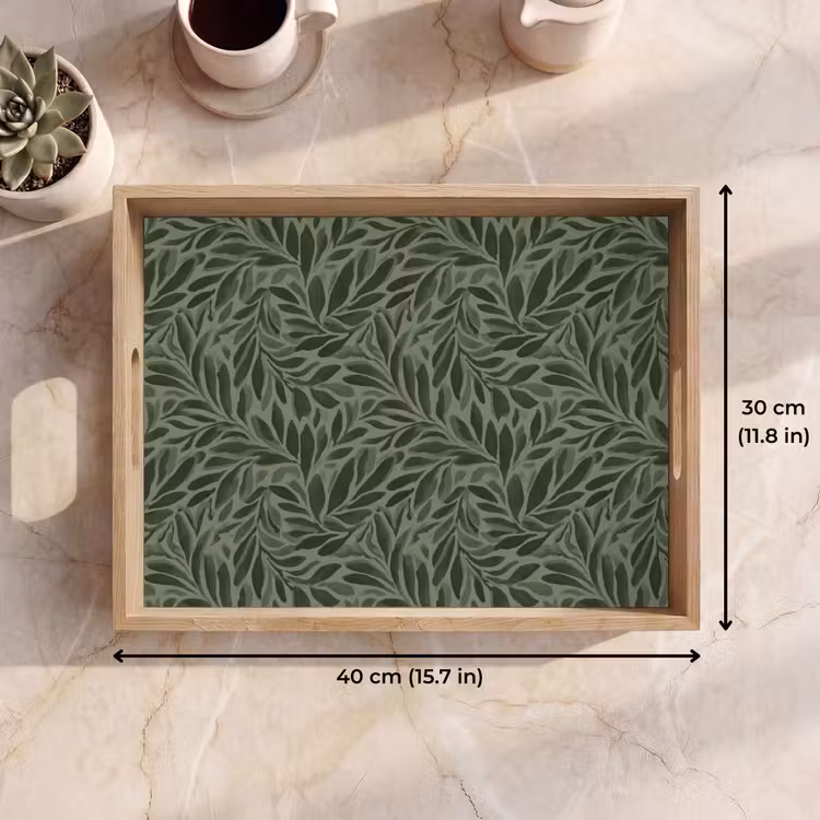 Tray - Leaves - Organic - Green — 7