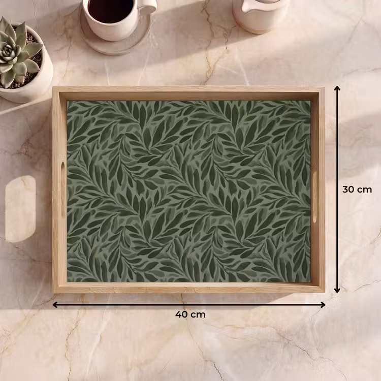 Tray - Leaves - Organic - Green — 8