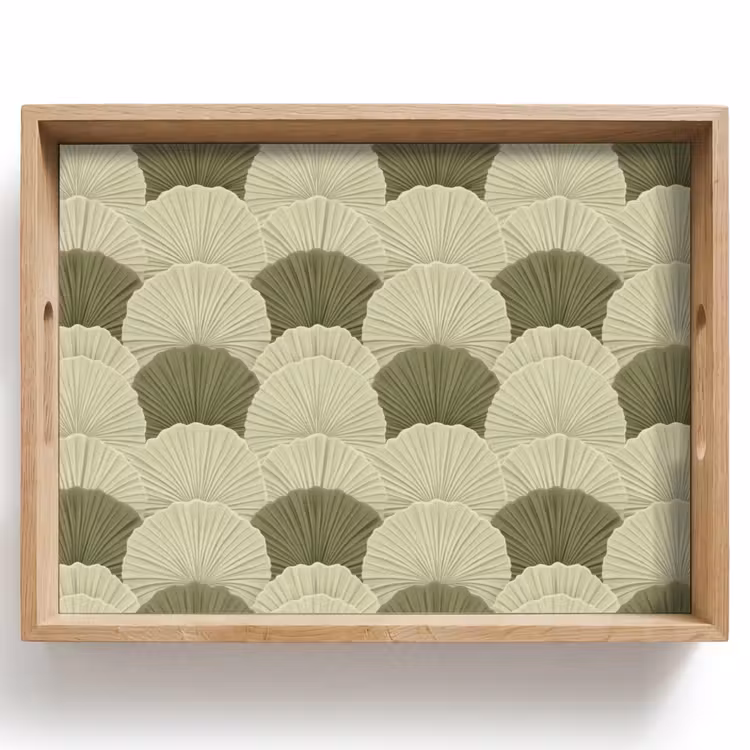 Tray - Leaves - Structure - Green — 1