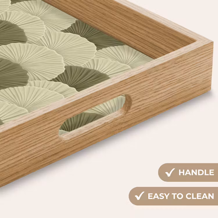 Tray - Leaves - Structure - Green — 9