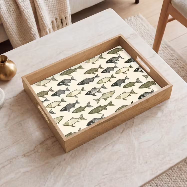 Tray - Pisces - Classic - Green — 2