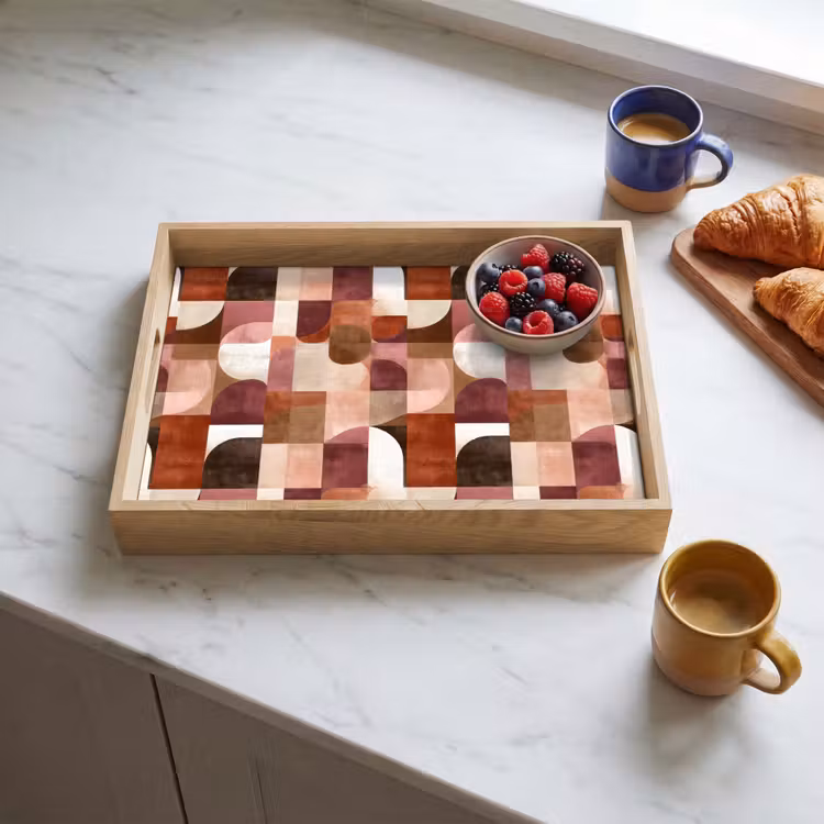 Tray - Geometry - Modern - Retro — 3