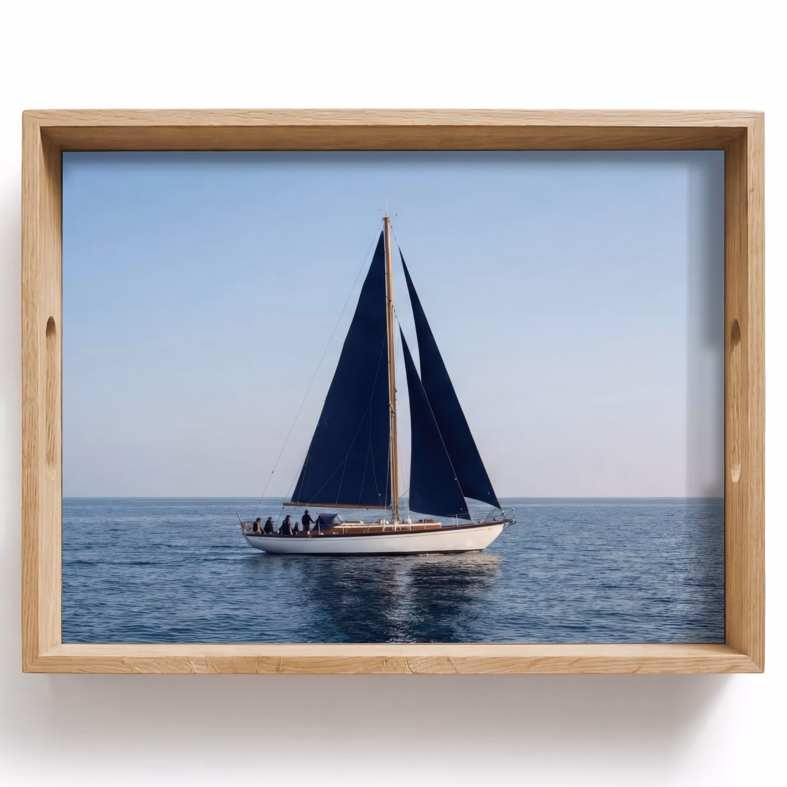 Tray - Sailboat - Sea - Blue — 1