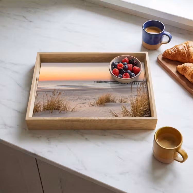 Tray - Pier - Sunset - Beach — 3