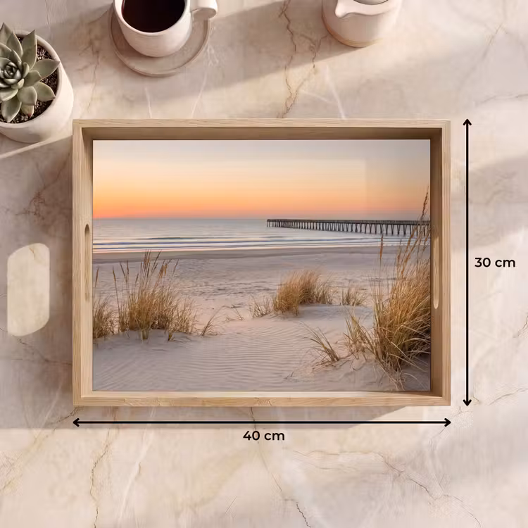 Tray - Pier - Sunset - Beach — 8