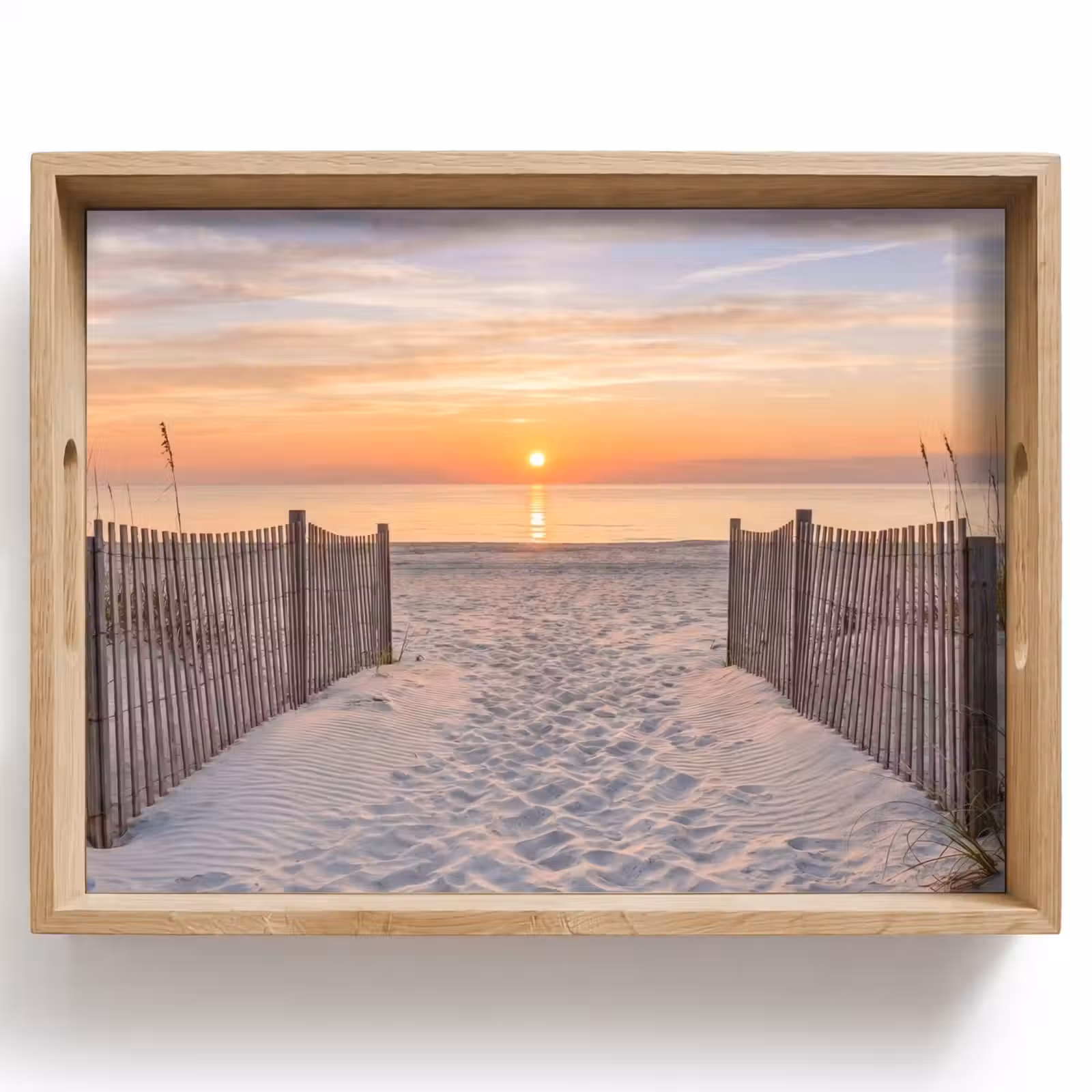 Tray - Sunset - Beach - Sand — 1