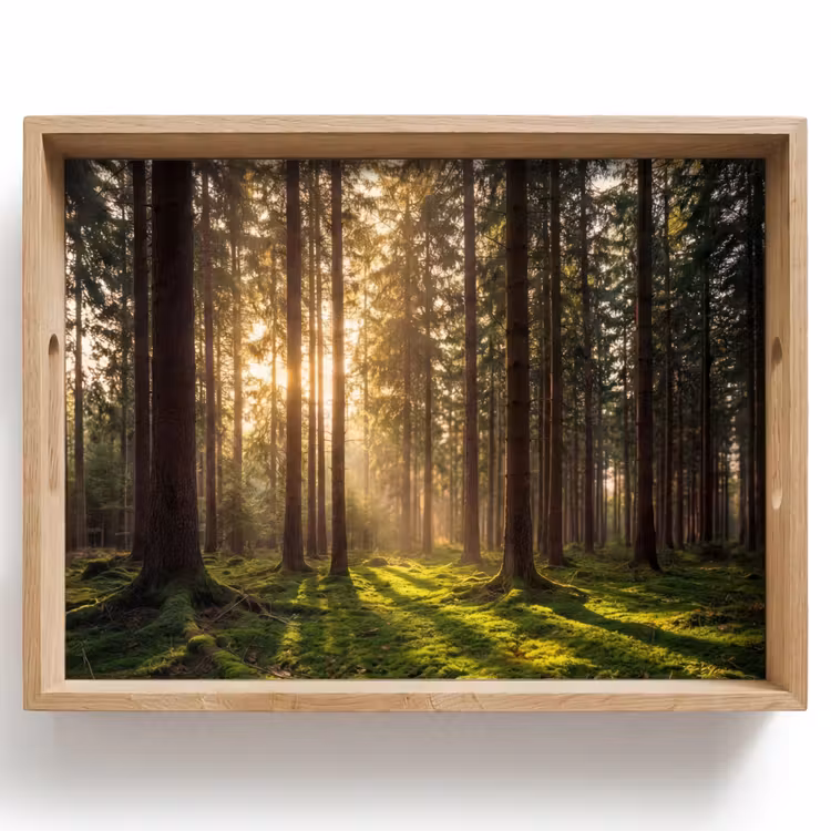 Tray - Forest - Grass - Sunlight — 1