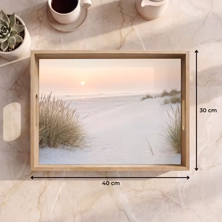 Tray - Horizon - Dune landscape - Sand — 8