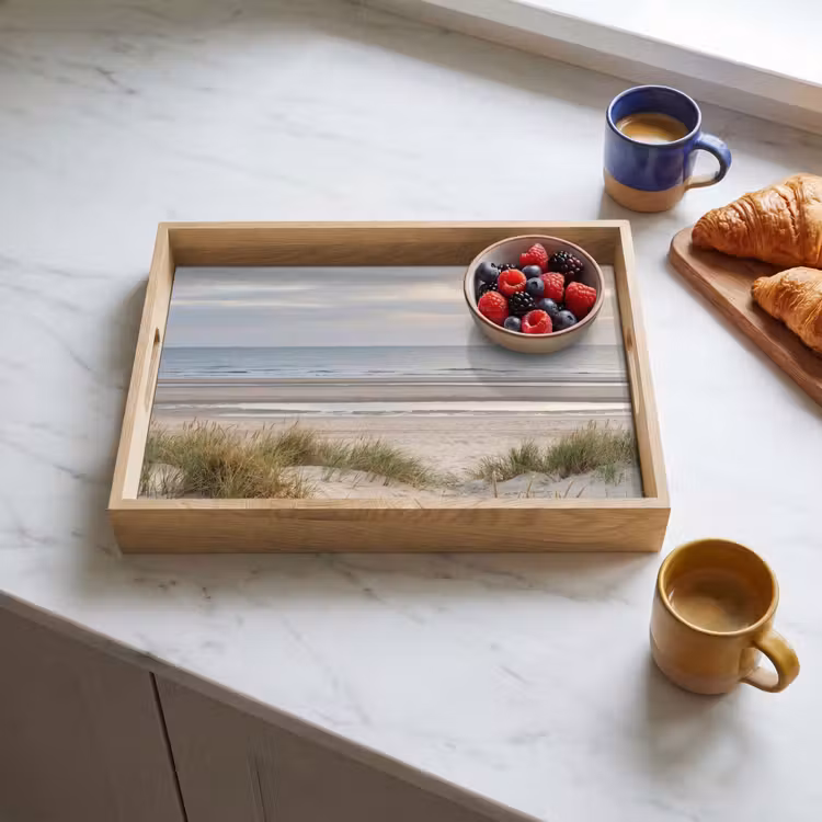 Tray - Sandy beach - Cloudy - Dunes — 3
