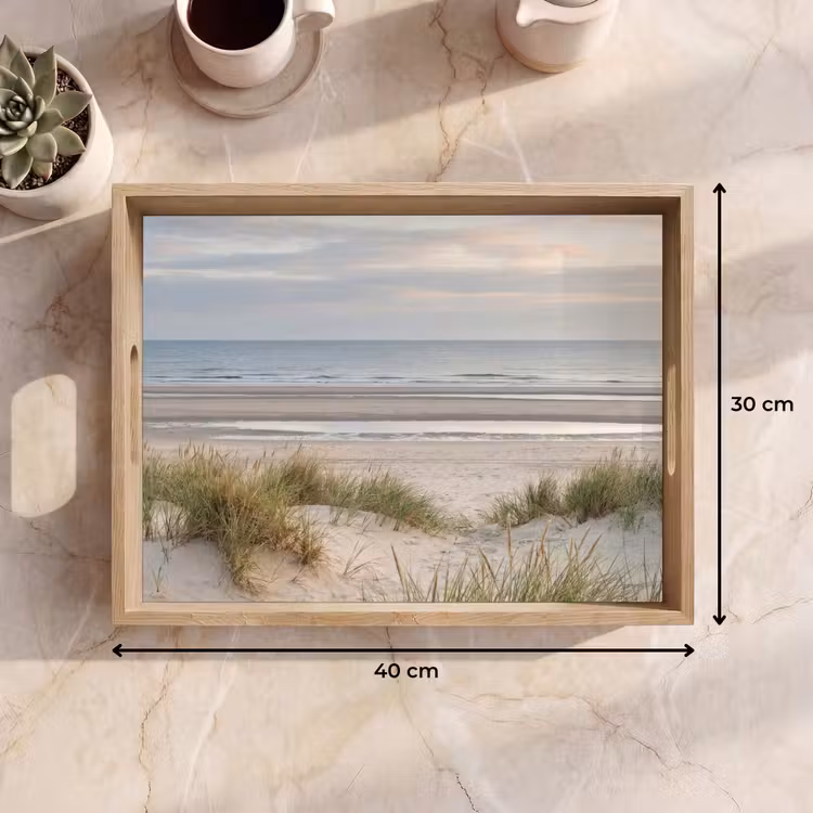 Tray - Sandy beach - Cloudy - Dunes — 8
