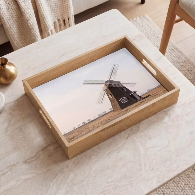 Tray - Windmills - Landscape - Field — 2