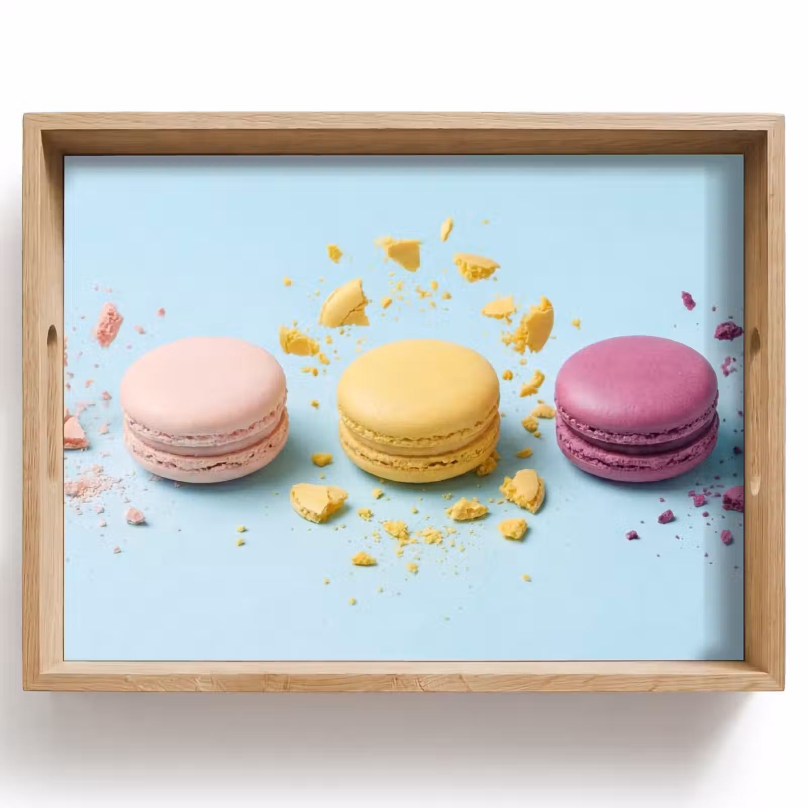 Tray - Macaroons - Colorful - Pastel — 1