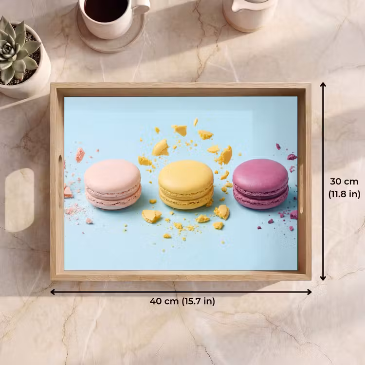 Tray - Macaroons - Colorful - Pastel — 7