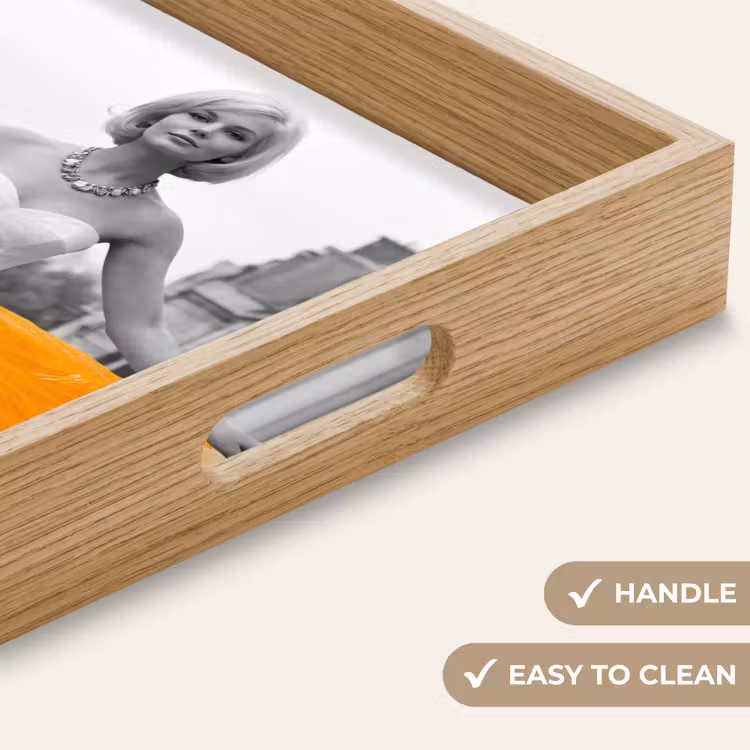 Tray - Orange - Eiffel Tower - Woman — 9