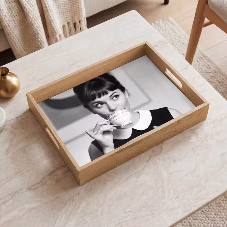 Tray - Portrait - Tea - Woman — 2
