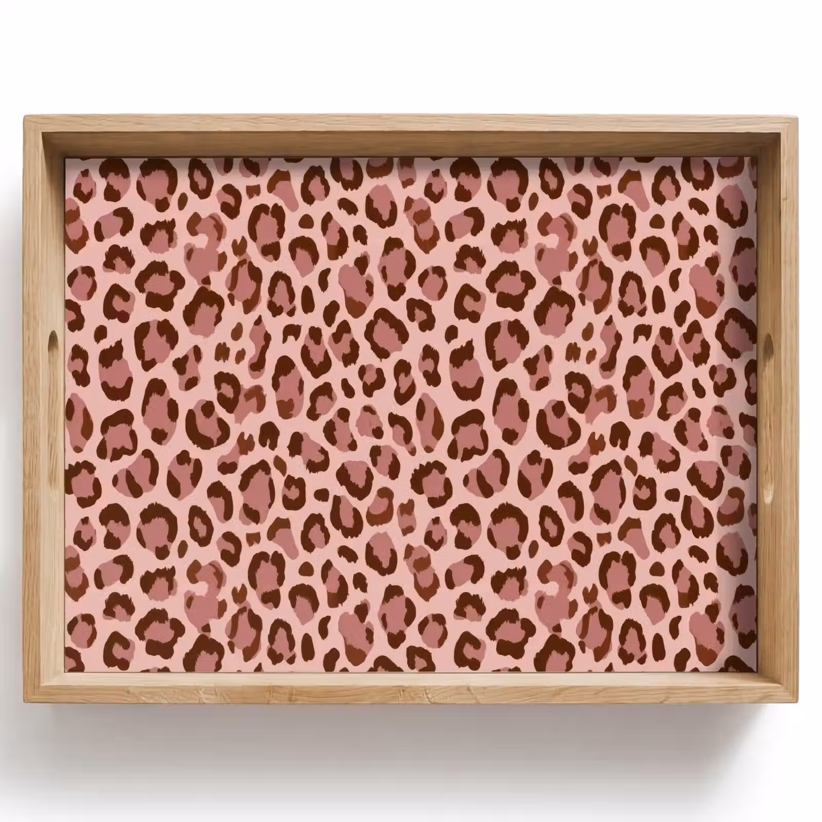 Tray - Leopard - Pattern - Pink — 1