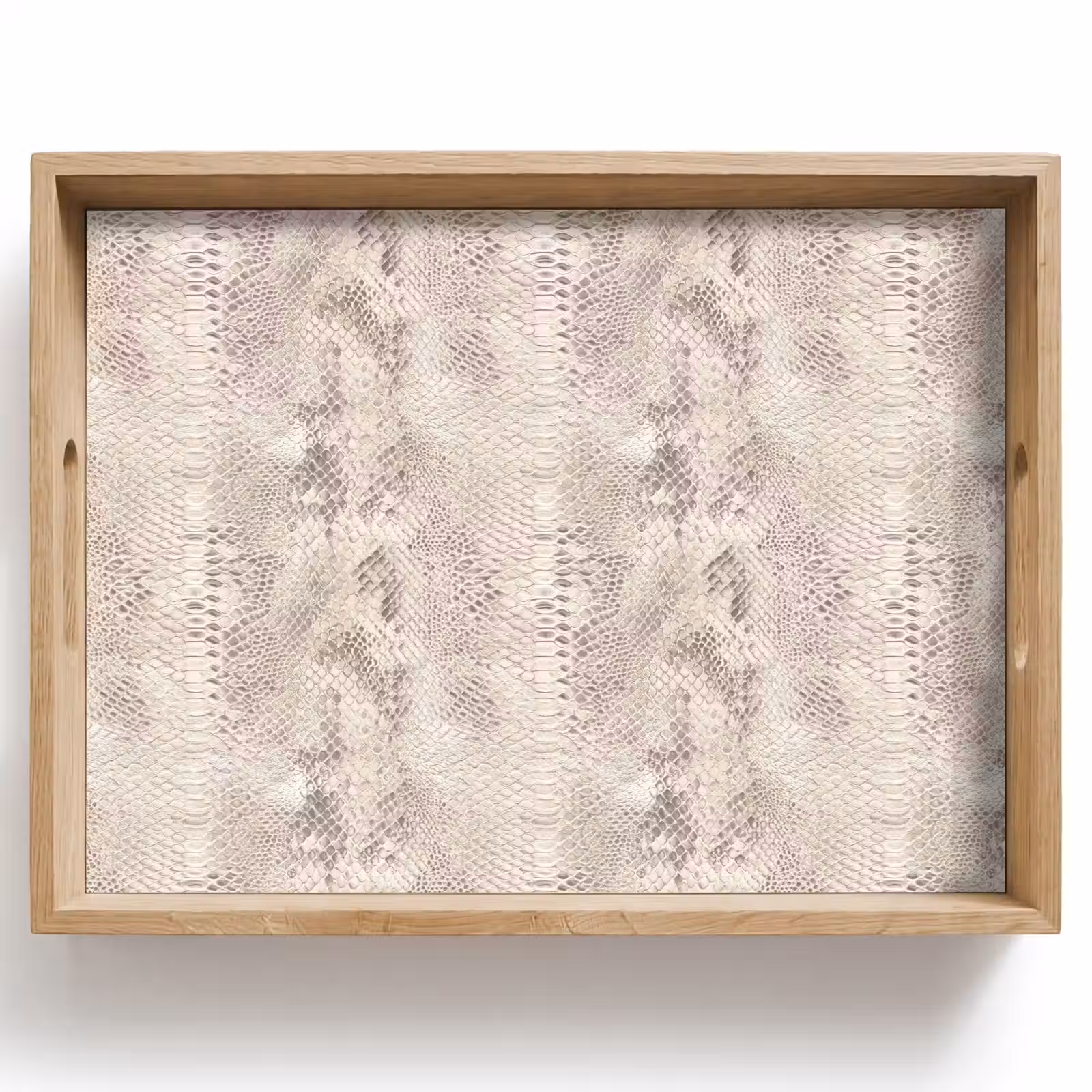 Tray - Snake - Pattern - Beige — 1