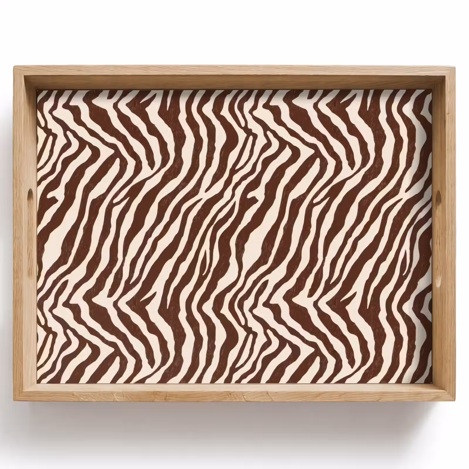 Tray - Zebra - Pattern - Black - White — 1
