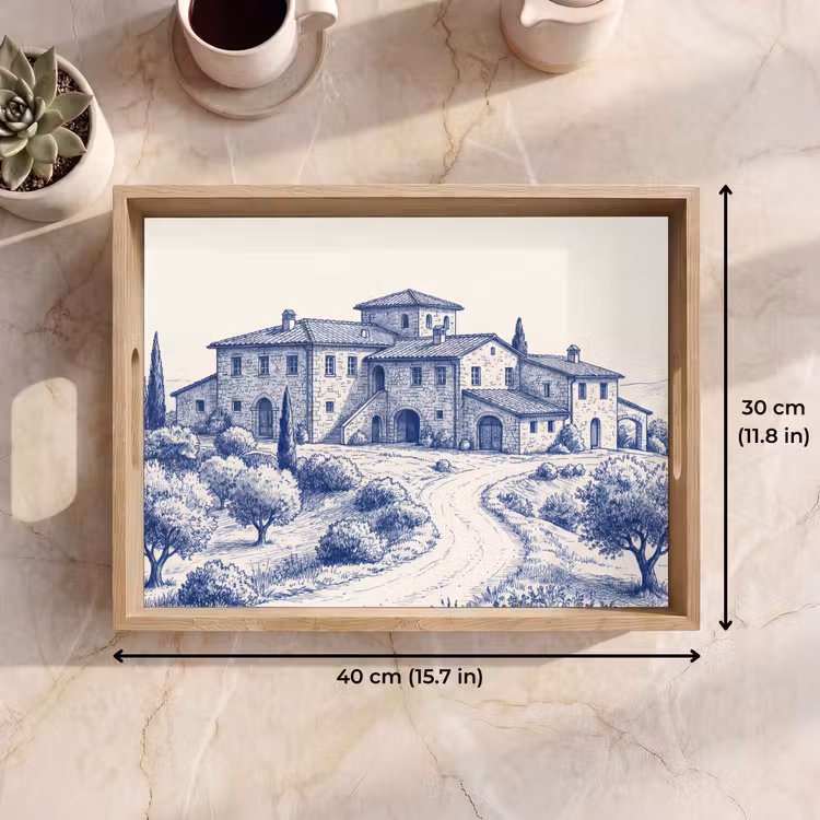Tray - Rustic - Estate - Blue — 7