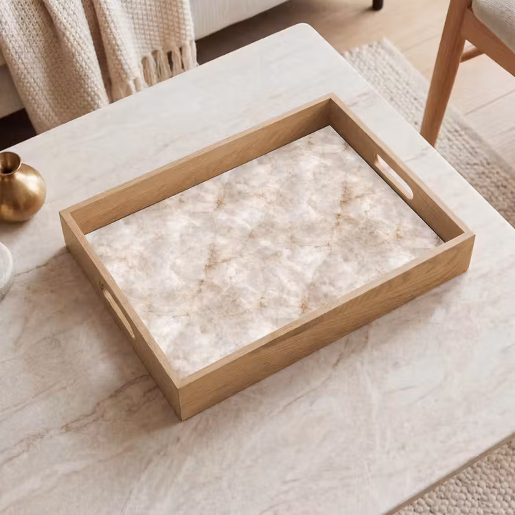 Tray - Marble - Pattern - Classic — 2