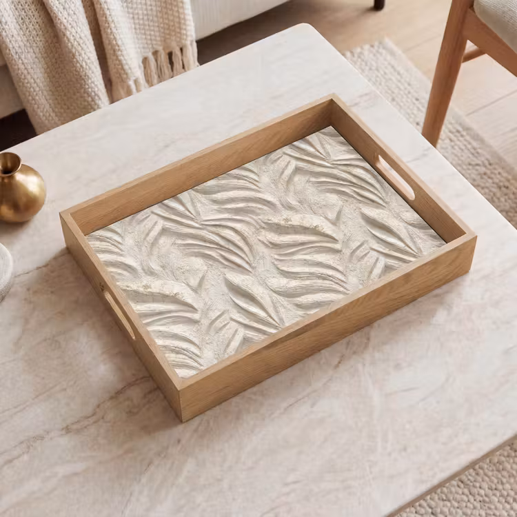 Tray - Texture - Relief - Beige — 2