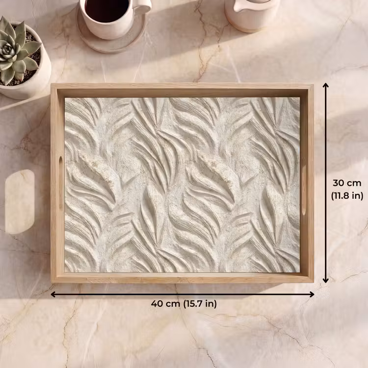 Tray - Texture - Relief - Beige — 7