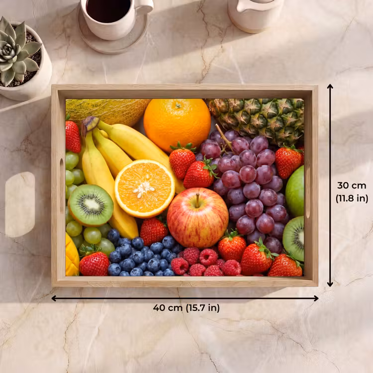 Tray - Food - Fruit - Fresh - Colorful - Nutrition — 7